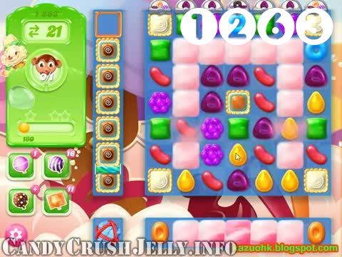 Candy Crush Jelly Saga : Level 1263 – Videos, Cheats, Tips and Tricks