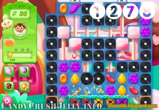 Candy Crush Jelly Saga : Level 1278 – Videos, Cheats, Tips and Tricks