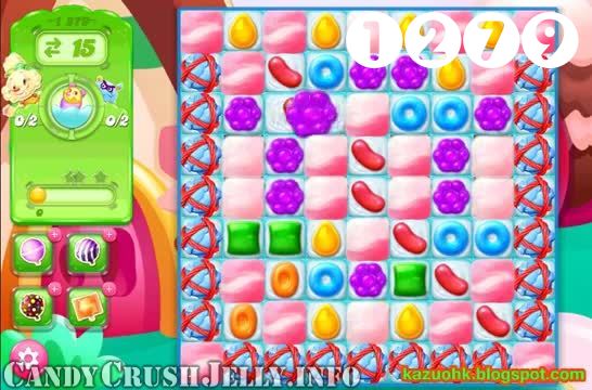 Candy Crush Jelly Saga : Level 1279 – Videos, Cheats, Tips and Tricks