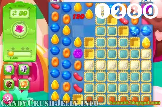 Candy Crush Jelly Saga : Level 1280 – Videos, Cheats, Tips and Tricks