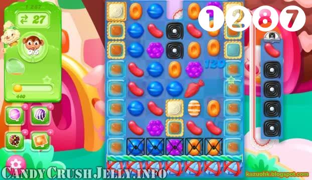 Candy Crush Jelly Saga : Level 1287 – Videos, Cheats, Tips and Tricks