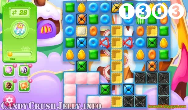 Candy Crush Jelly Saga : Level 1303 – Videos, Cheats, Tips and Tricks