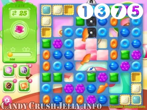 Candy Crush Jelly Saga : Level 1375 – Videos, Cheats, Tips and Tricks