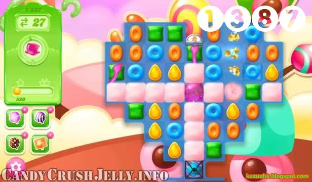Candy Crush Jelly Saga : Level 1387 – Videos, Cheats, Tips and Tricks