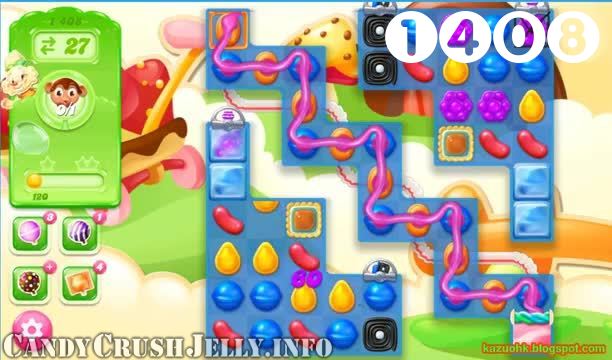 Candy Crush Jelly Saga : Level 1408 – Videos, Cheats, Tips and Tricks