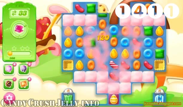 Candy Crush Jelly Saga : Level 1411 – Videos, Cheats, Tips and Tricks