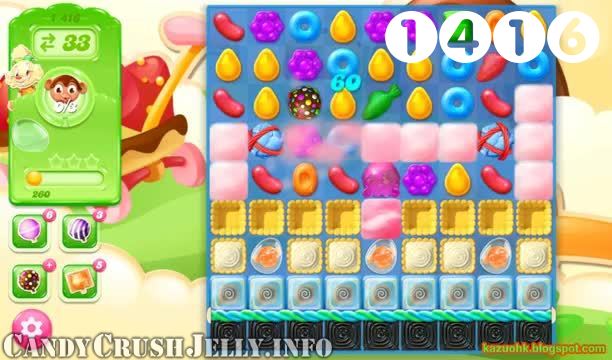 Candy Crush Jelly Saga : Level 1416 – Videos, Cheats, Tips and Tricks