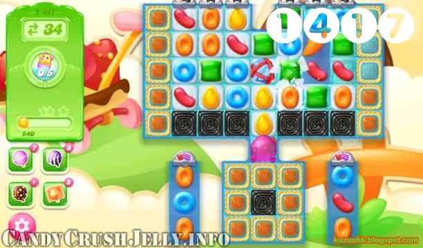 Candy Crush Jelly Saga : Level 1417 – Videos, Cheats, Tips and Tricks