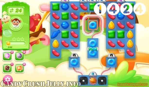 Candy Crush Jelly Saga : Level 1424 – Videos, Cheats, Tips and Tricks