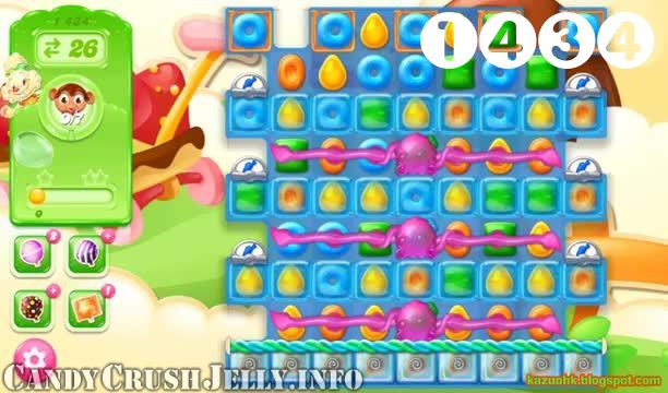 Candy Crush Jelly Saga : Level 1434 – Videos, Cheats, Tips and Tricks