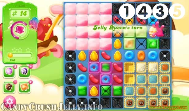 Candy Crush Jelly Saga : Level 1435 – Videos, Cheats, Tips and Tricks