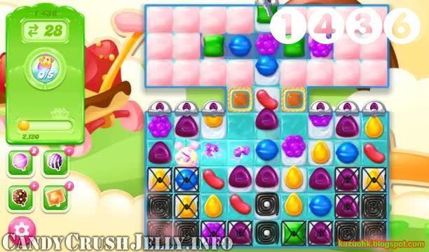Candy Crush Jelly Saga : Level 1436 – Videos, Cheats, Tips and Tricks