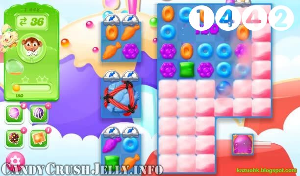 Candy Crush Jelly Saga : Level 1442 – Videos, Cheats, Tips and Tricks