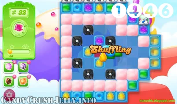 Candy Crush Jelly Saga : Level 1446 – Videos, Cheats, Tips and Tricks