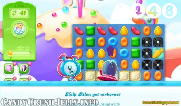 Candy Crush Jelly Saga : Level 1448 – Videos, Cheats, Tips and Tricks