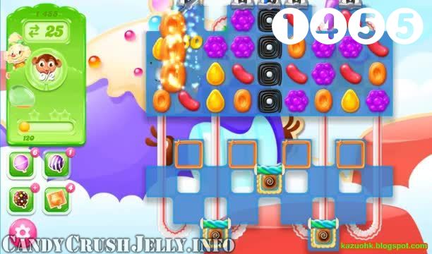 Candy Crush Jelly Saga : Level 1455 – Videos, Cheats, Tips and Tricks
