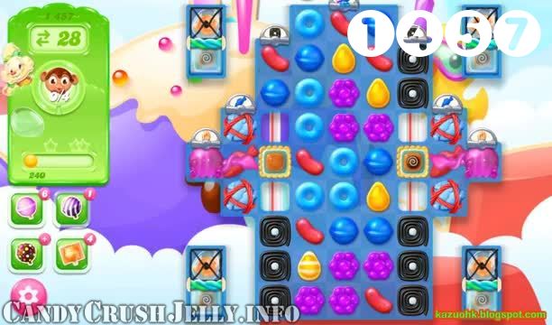 Candy Crush Jelly Saga : Level 1457 – Videos, Cheats, Tips and Tricks