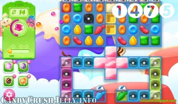Candy Crush Jelly Saga : Level 1475 – Videos, Cheats, Tips and Tricks