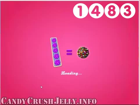 Candy Crush Jelly Saga : Level 1483 – Videos, Cheats, Tips and Tricks