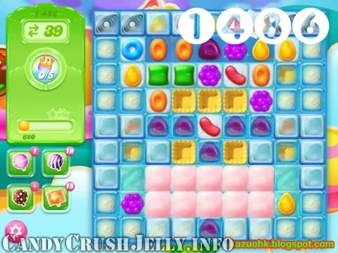 Candy Crush Jelly Saga : Level 1486 – Videos, Cheats, Tips and Tricks