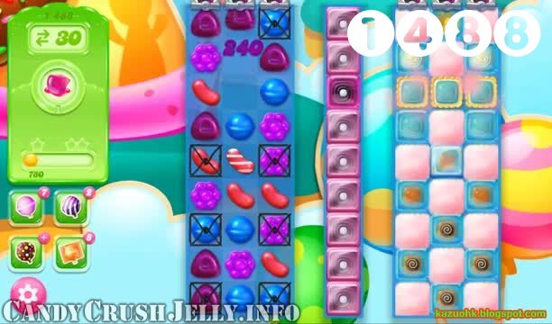 Candy Crush Jelly Saga : Level 1488 – Videos, Cheats, Tips and Tricks