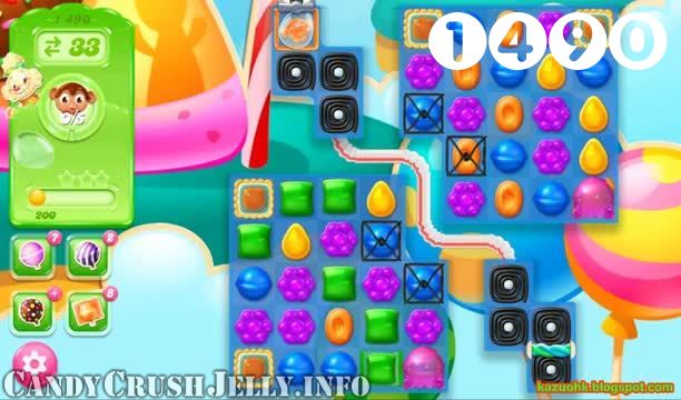 Candy Crush Jelly Saga : Level 1490 – Videos, Cheats, Tips and Tricks