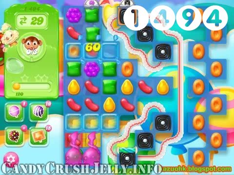 Candy Crush Jelly Saga : Level 1494 – Videos, Cheats, Tips and Tricks