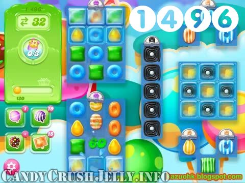 Candy Crush Jelly Saga : Level 1496 – Videos, Cheats, Tips and Tricks