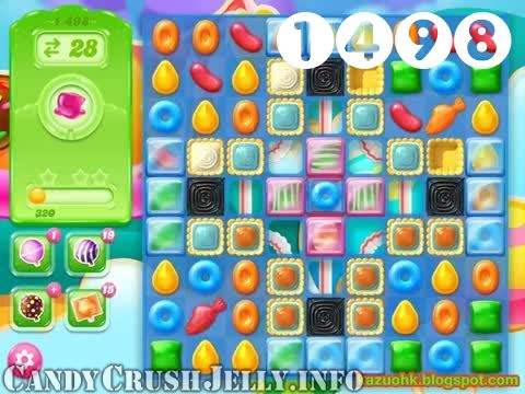 Candy Crush Jelly Saga : Level 1498 – Videos, Cheats, Tips and Tricks