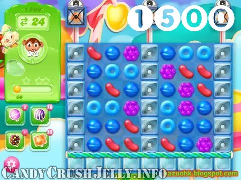 Candy Crush Jelly Saga : Level 1500 – Videos, Cheats, Tips and Tricks
