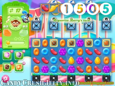 Candy Crush Jelly Saga : Level 1505 – Videos, Cheats, Tips and Tricks