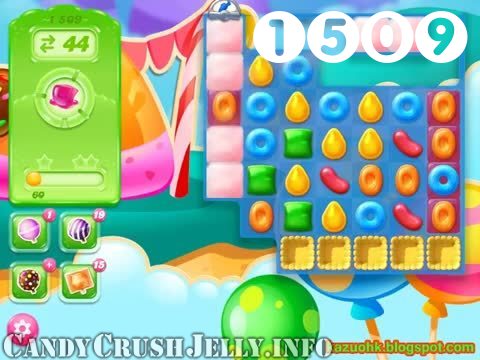Candy Crush Jelly Saga : Level 1509 – Videos, Cheats, Tips and Tricks