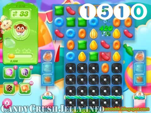 Candy Crush Jelly Saga : Level 1510 – Videos, Cheats, Tips and Tricks