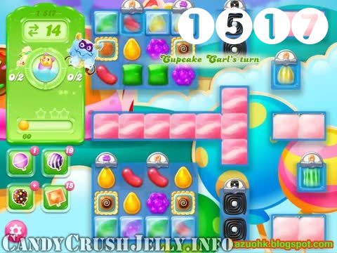 Candy Crush Jelly Saga : Level 1517 – Videos, Cheats, Tips and Tricks