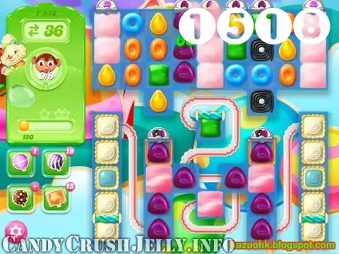 Candy Crush Jelly Saga : Level 1518 – Videos, Cheats, Tips and Tricks