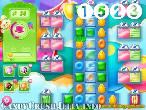 Candy Crush Jelly Saga : Level 1523 – Videos, Cheats, Tips and Tricks