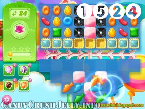 Candy Crush Jelly Saga : Level 1524 – Videos, Cheats, Tips and Tricks