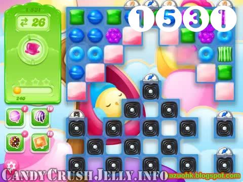 Candy Crush Jelly Saga : Level 1531 – Videos, Cheats, Tips and Tricks