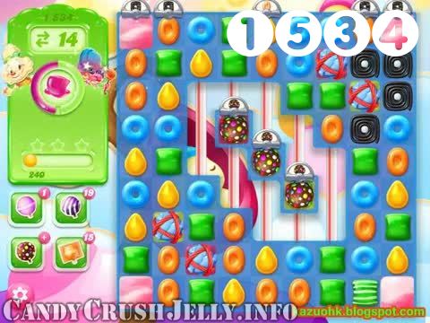 Candy Crush Jelly Saga : Level 1534 – Videos, Cheats, Tips and Tricks