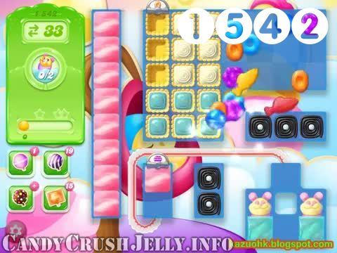 Candy Crush Jelly Saga : Level 1542 – Videos, Cheats, Tips and Tricks