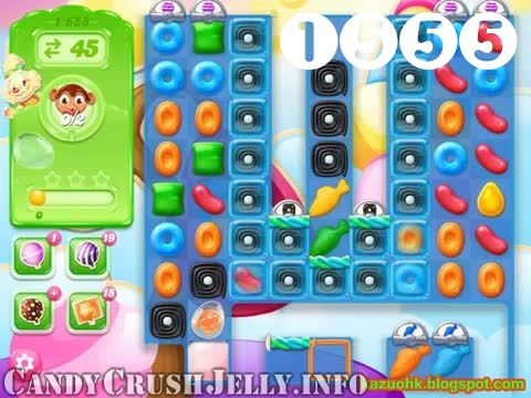 Candy Crush Jelly Saga : Level 1555 – Videos, Cheats, Tips and Tricks