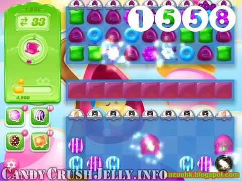 Candy Crush Jelly Saga : Level 1558 – Videos, Cheats, Tips and Tricks
