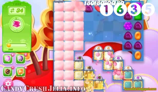Candy Crush Jelly Saga : Level 1635 – Videos, Cheats, Tips and Tricks