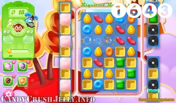 Candy Crush Jelly Saga : Level 1643 – Videos, Cheats, Tips and Tricks