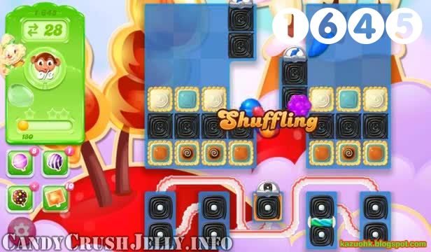 Candy Crush Jelly Saga : Level 1645 – Videos, Cheats, Tips and Tricks
