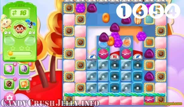 Candy Crush Jelly Saga : Level 1654 – Videos, Cheats, Tips and Tricks