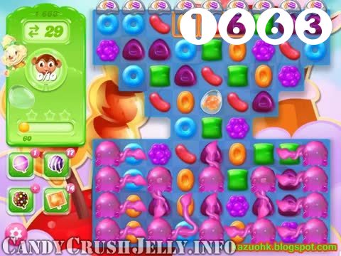 Candy Crush Jelly Saga : Level 1663 – Videos, Cheats, Tips and Tricks