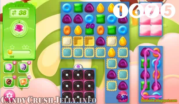 Candy Crush Jelly Saga : Level 1675 – Videos, Cheats, Tips and Tricks