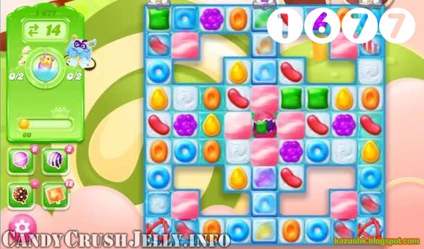 Candy Crush Jelly Saga : Level 1677 – Videos, Cheats, Tips and Tricks