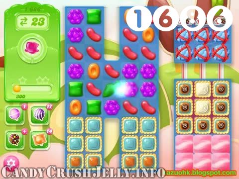 Candy Crush Jelly Saga : Level 1686 – Videos, Cheats, Tips and Tricks